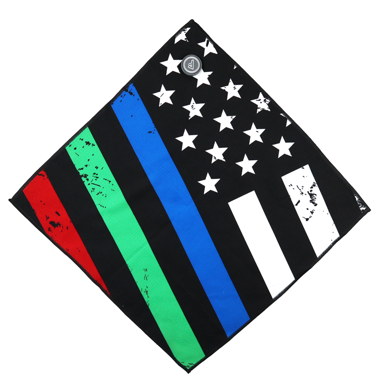 USA RGB Flag Magnetic Towel